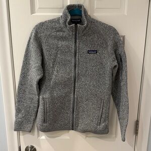 Patagonia Women’s Better Sweater Fleece Zip Up, Heather Gray